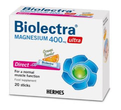 BIOLECTRA MAGNEZIJ 400 MG ULTRA DIREKT - Vitashop