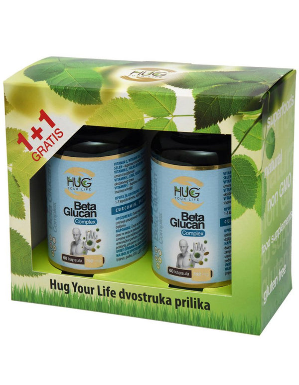 Beta Glucan Complex, 60 kapsula AKCIJA 1+1 GRATIS - Vitashop