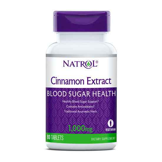 Cinnamon Extract (Cimet); 1000 mg; 80 tableta
