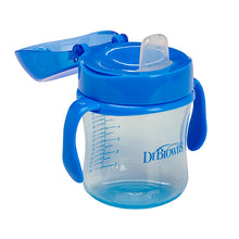 Čaša trening za bebu Dr. Brown's 180 ml mekani kljun roza ili plava - Vitashop