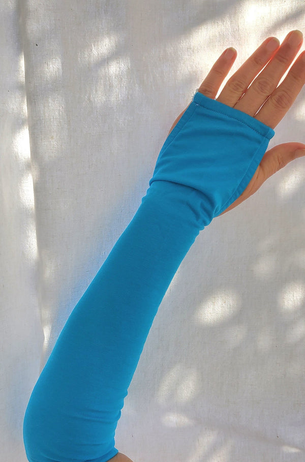 aiTai_blockspots rukavice – Blue sky - Vitashop