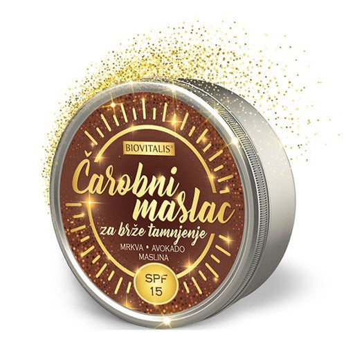 Čarobni maslac za brže tamnjenje SPF15, 150 ml - Vitashop