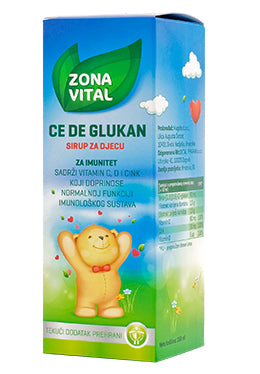CE DE GLUKAN sirup za djecu Zona Vital - Vitashop