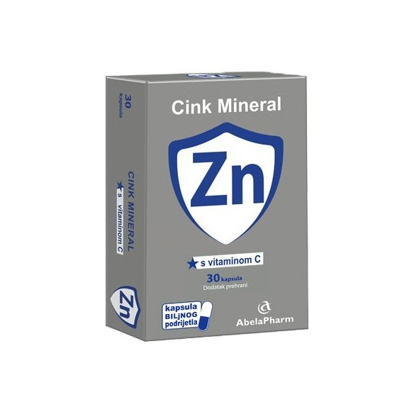 Cink Mineral Zn, 30 kapsula - Vitashop
