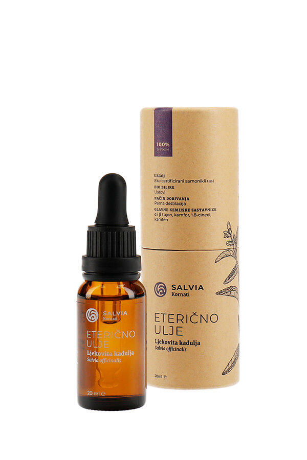 Salvia Eterično ulje ljekovite kadulje 20 ml - Vitashop