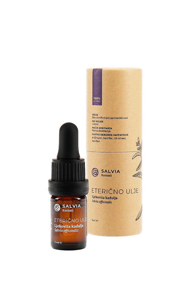 Salvia Eterično ulje ljekovite kadulje 5 ml - Vitashop