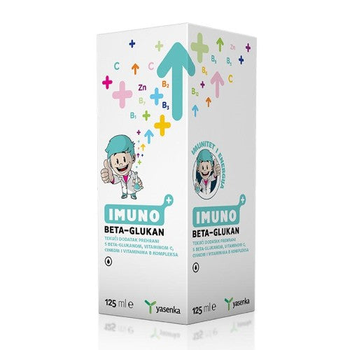 Imuno Beta Glukan Junior 125 ml, Yasenka - Vitashop