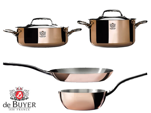 De Buyer SET BAKRA ZA INDUKCIJU "PRIMA MATERA" - Vitashop