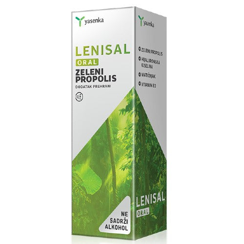 Lenisal Oral Zeleni Propolis 30 ml, Yasenka - Vitashop