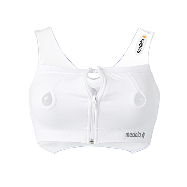 MEDELA - grudnjak za lakše izdajanje - bijeli - Vitashop