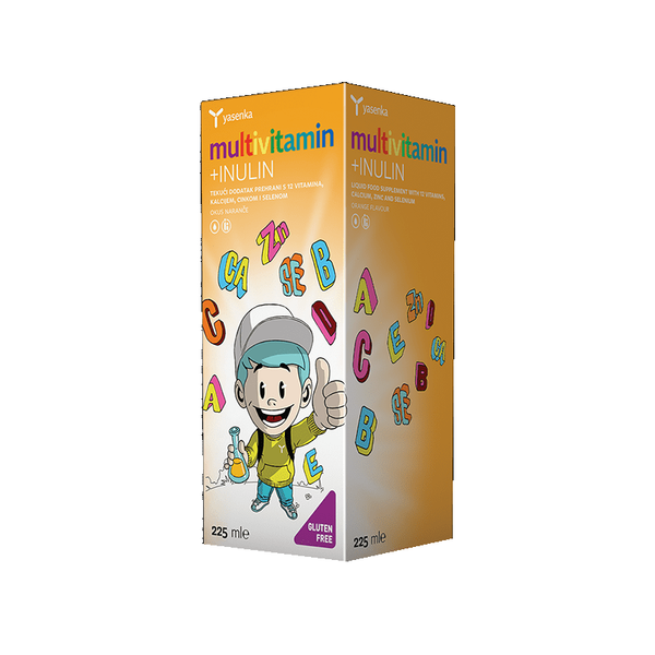 Multivitamin +INULIN - 225 ml - Vitashop