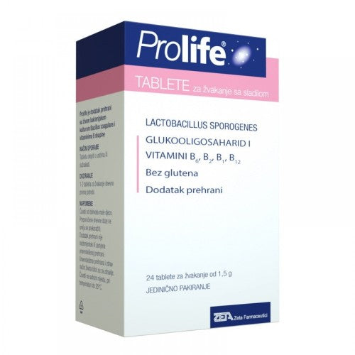 Prolife, 24 tablete za žvakanje - Vitashop