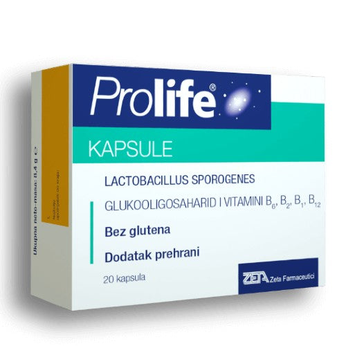Prolife Probiotik, 20 kapsula - Vitashop