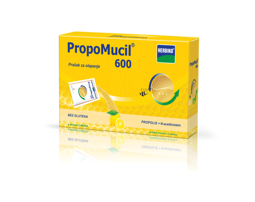 PropoMucil  10x600 mg prašak u vrećicama - Vitashop