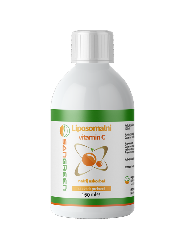 Sangreen Liposomalni vitamin C - 150 ml - Vitashop