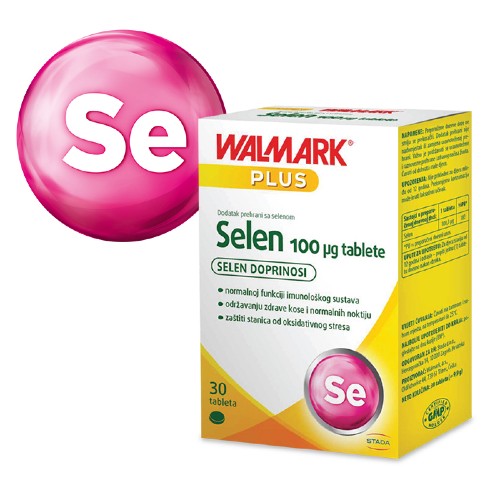 Walmark Selenium 100 µg, 30 tableta - Vitashop