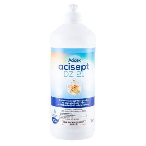 Acisept DZ 21 sredstvo za dezinfekciju ruku, 1000 ml - Vitashop