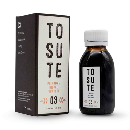 TOSUTE tinktura 3 - Vitashop